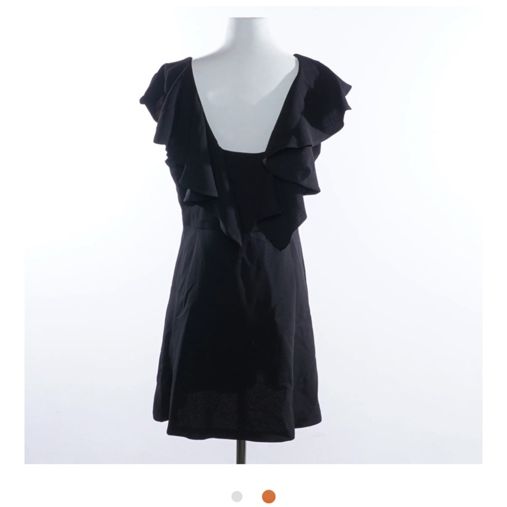 NWT BCBG BACK RUFFLE DRESS - Picture 2 of 7